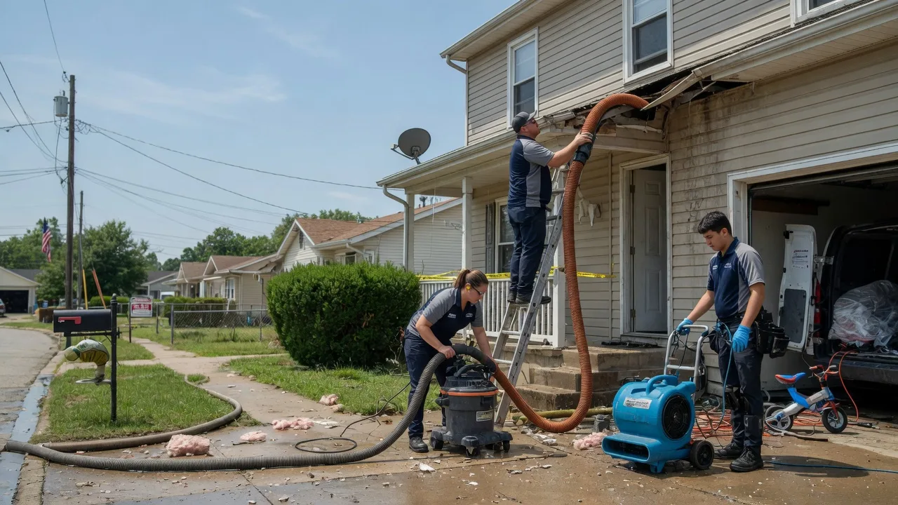 Water Damage Restoration in Edwardsville, KS near me